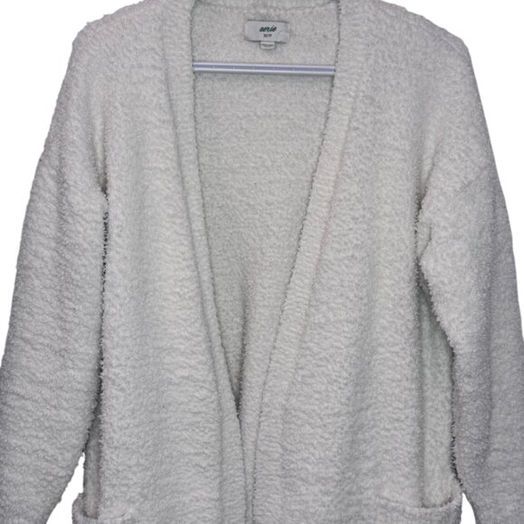 Aerie white marshmallow oversized open front long cardigan size XS - Picture 4 of 8